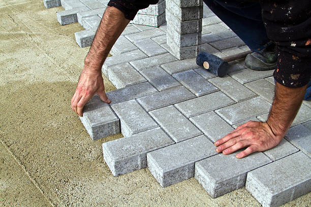 Best Textured Driveway Pavers in Doffing, TX